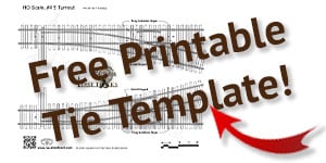 Download the Fast Tracks Tie Template for the TT-DL-HO-X-30-S